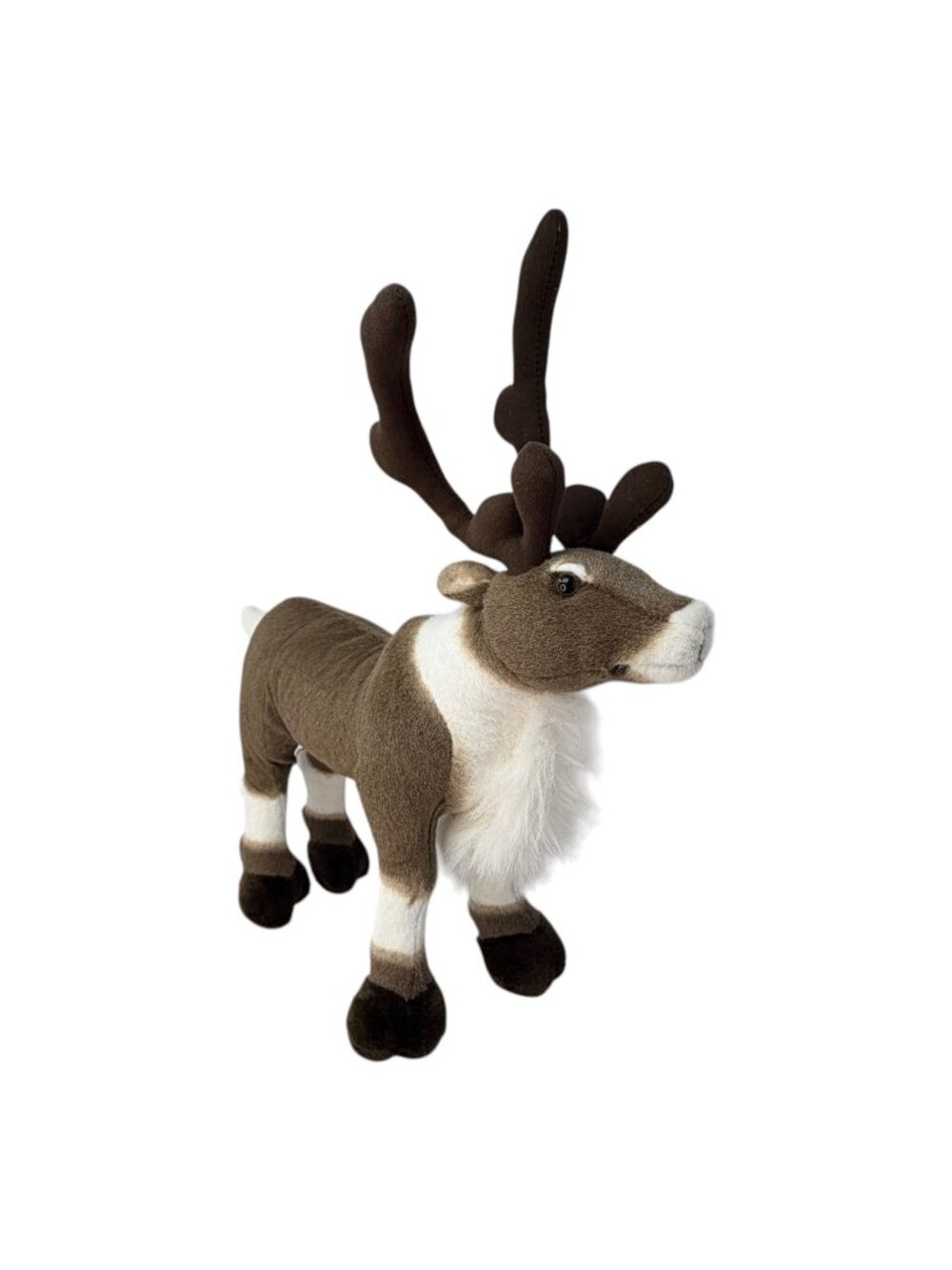Vintage Tiger Tale Toys Reindeer Plush Realistic Deer Posable Legs 19" Caribou